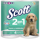 Papel Higienico Scott doble higiene Paq. 4 Rollos