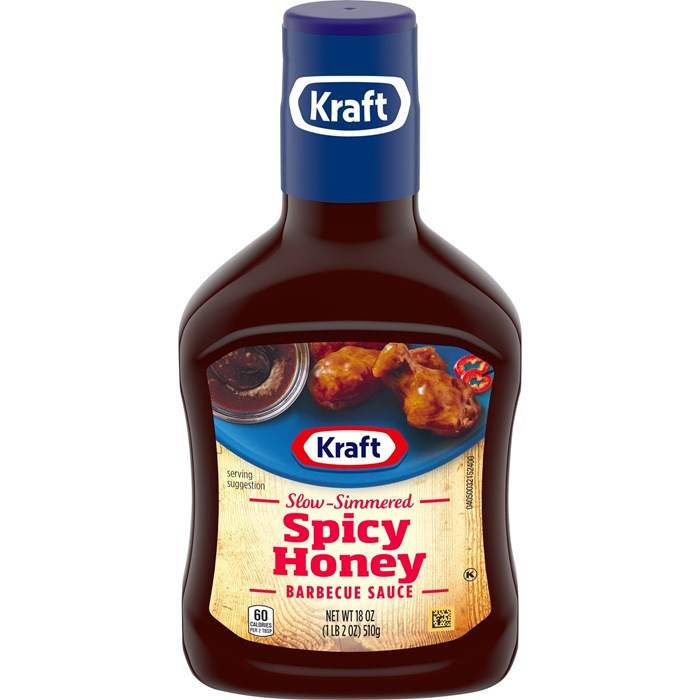 Salsa BBQ Kraft Spicy Honey  18 oz